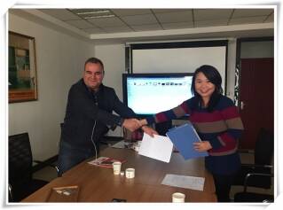 Línea de alimentación de pellets para animales de entrega a Argelia