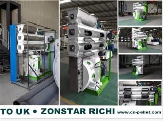 Fábrica de pellets de entrega al Reino Unido