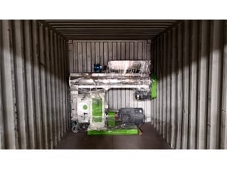 La peletizadora de alimentación animal de 4T/H está lista para su envío a Uzbekistán