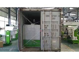 Entrega de línea flotante de alimentación de peces a Nigeria