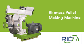 Máquina para fabricar pellets de biomasa