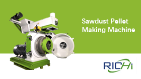 Molino de pellets de aserrín de madera