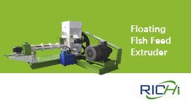 Línea extrusora de alimento flotante para peces