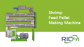 Máquina para fabricar pellets de alimento para camarones