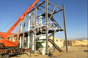 La línea de pellets de alimentación de ganado de 10T/H en Sudáfrica