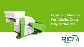 Hierba, Alfalfa, Heno, Trituradora