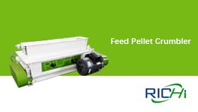 Desmenuzador de pellets de alimentación