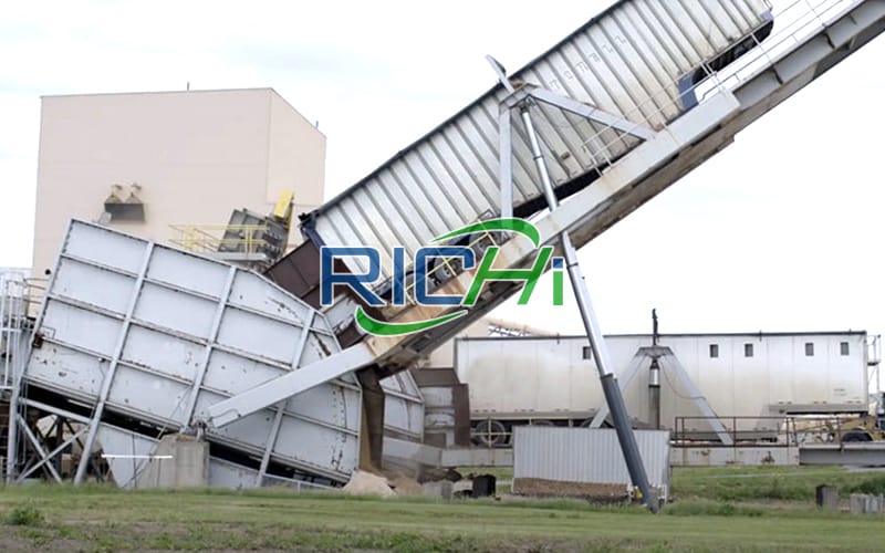 La línea de pellets de madera de biomasa de 1-2 t/h en TAIW'AN