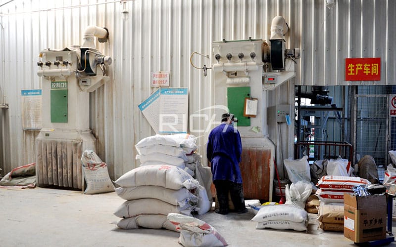 La línea de alimentación de polvo de 5-6T/H en Etiopía