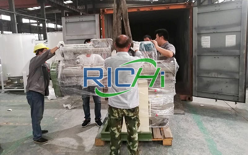 Planta de pellets de alimentación animal de 1-2T/H en Ruanda