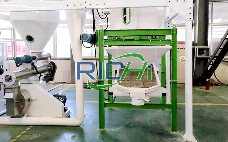 Planta de pellets de alimento para pollos de 1-2T/H en Irak