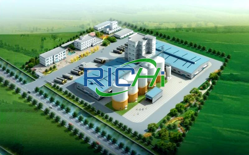 Informe de proyecto de planta de molino de alimentos para animales de aves de corral con capacidad comercial de 100 t/h a gran escala