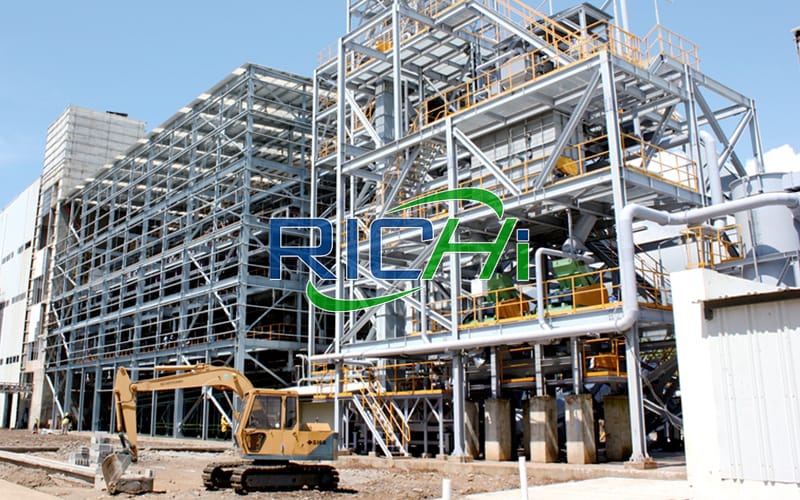 Informe de proyecto de construcción de una fábrica de alimentos para animales porcinos sin contaminación con una producción de 120 toneladas por hora