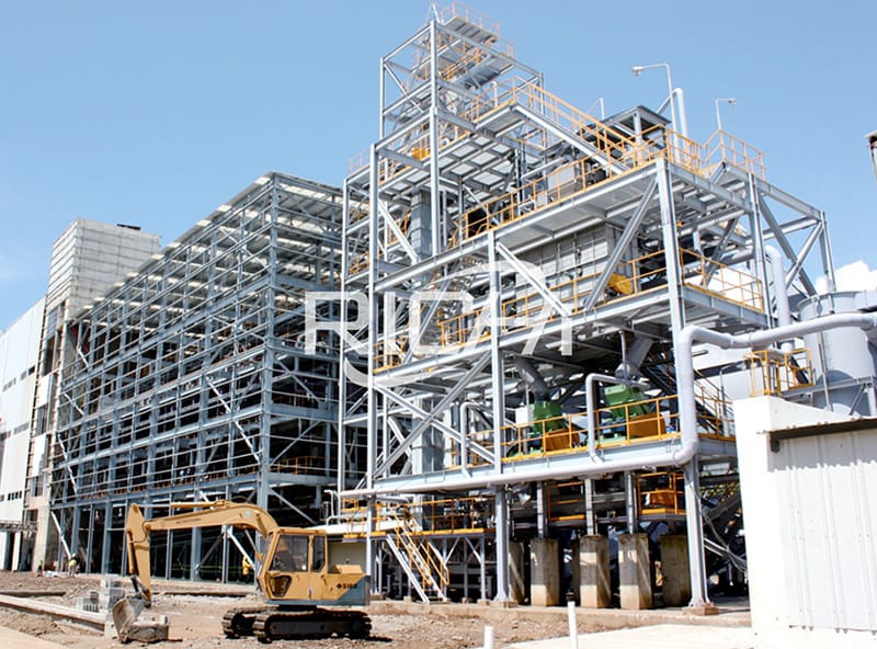 Plan de negocios de un gran proyecto de planta de fabricación de alimentos para pollos de 80 toneladas por hora