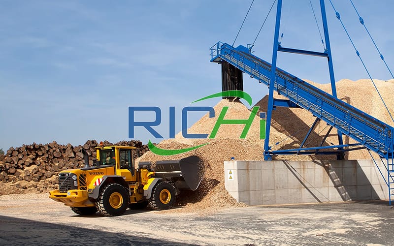 Proyecto de línea de producción de pellets de madera de bambú de rendimiento estable de 1.2 toneladas por hora fácil de manejar en China