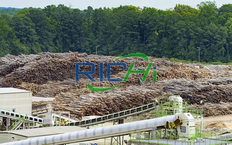 Gran proyecto de planta de producción de pellets de combustible de madera de residuos agrícolas y forestales de biomasa de 20 toneladas por hora en China