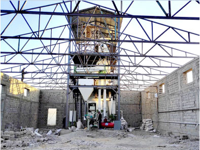 Línea de producción de pellets de madera combustible