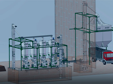 Línea de producción de pellets de madera combustible