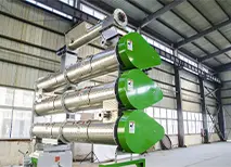 Máquina acondicionadora de pellets para piensos animales