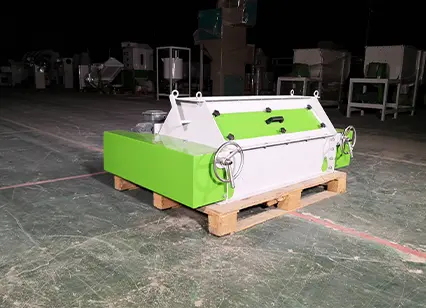 desmenuzadora de pellets en richi taller