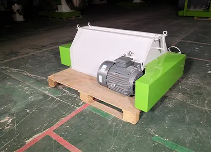 desmenuzadora de pellets en richi taller