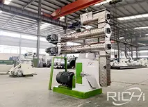 máquina para fabricar alimento para ganado