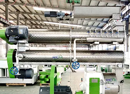 Maquinaria para alimentación de vacas