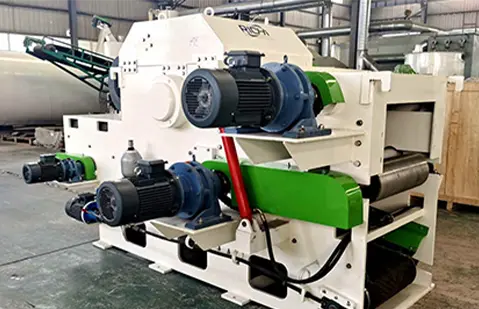 Trituradora de palets con conductor independiente