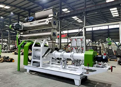 Extrusora de pellets de alimento para peces