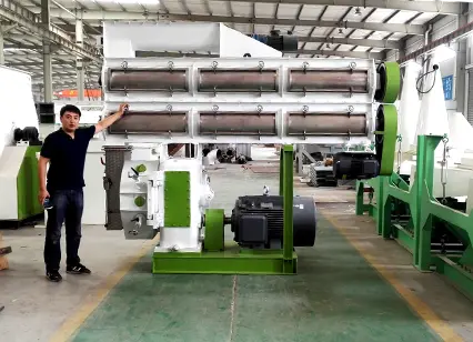 máquina de pellets de cartón