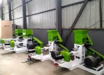 Maquina flotante de alimento para peces