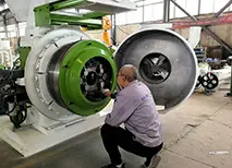 Cámara de peletización de la máquina de pellets efb