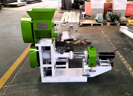 extrusora de pellets de alimento para peces