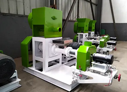 Máquina extrusora de alimentación flotante