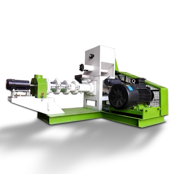 Extrusora flotante de alimento para peces