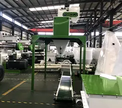 Sistema de envasado de fertilizantes orgánicos