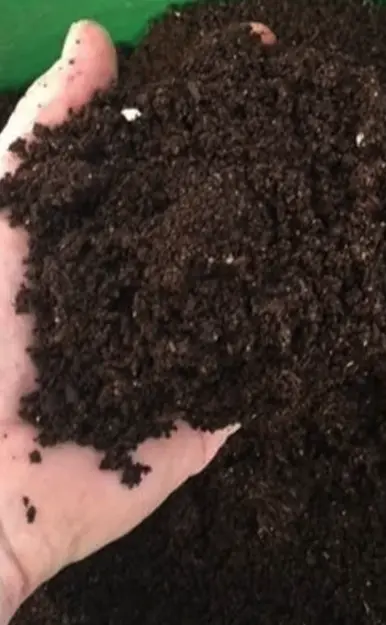 Mezcla de materias primas para fertilizantes orgánicos