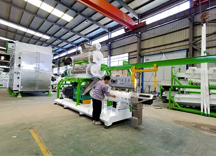 extrusora de alimento para peces