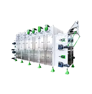 Secador de pellets para alimento acuático