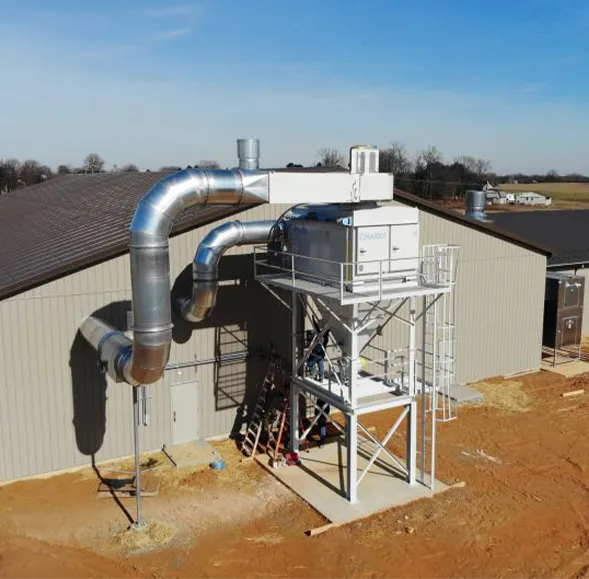 Planta de pellets para arena para gatos