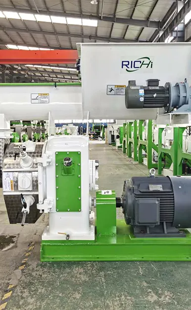 máquina para fabricar pellets de hierba