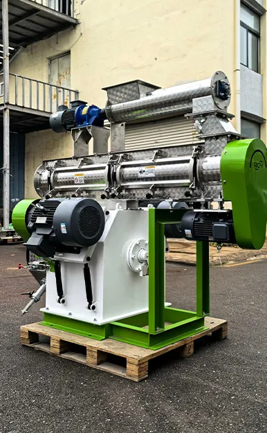 Máquina de pellets de alimento para ganado de 1 tonelada por hora