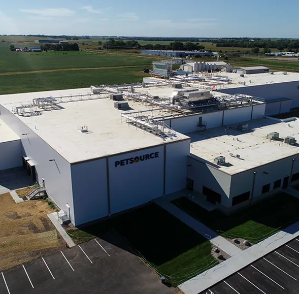 fábrica de producción de alimentos para mascotas