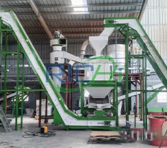 Equipo de producción de pellets de RDF