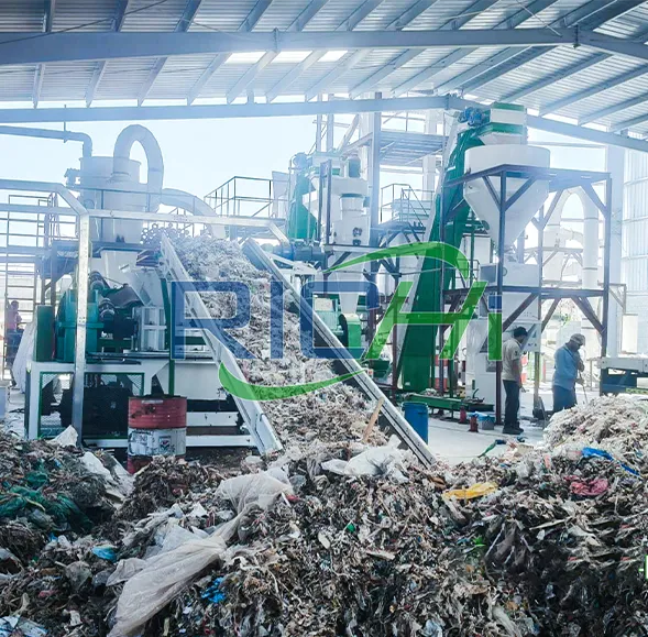 Línea de producción de pellets de RDF