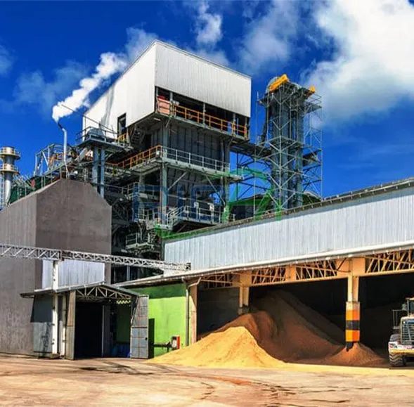 Planta de pellets de paja