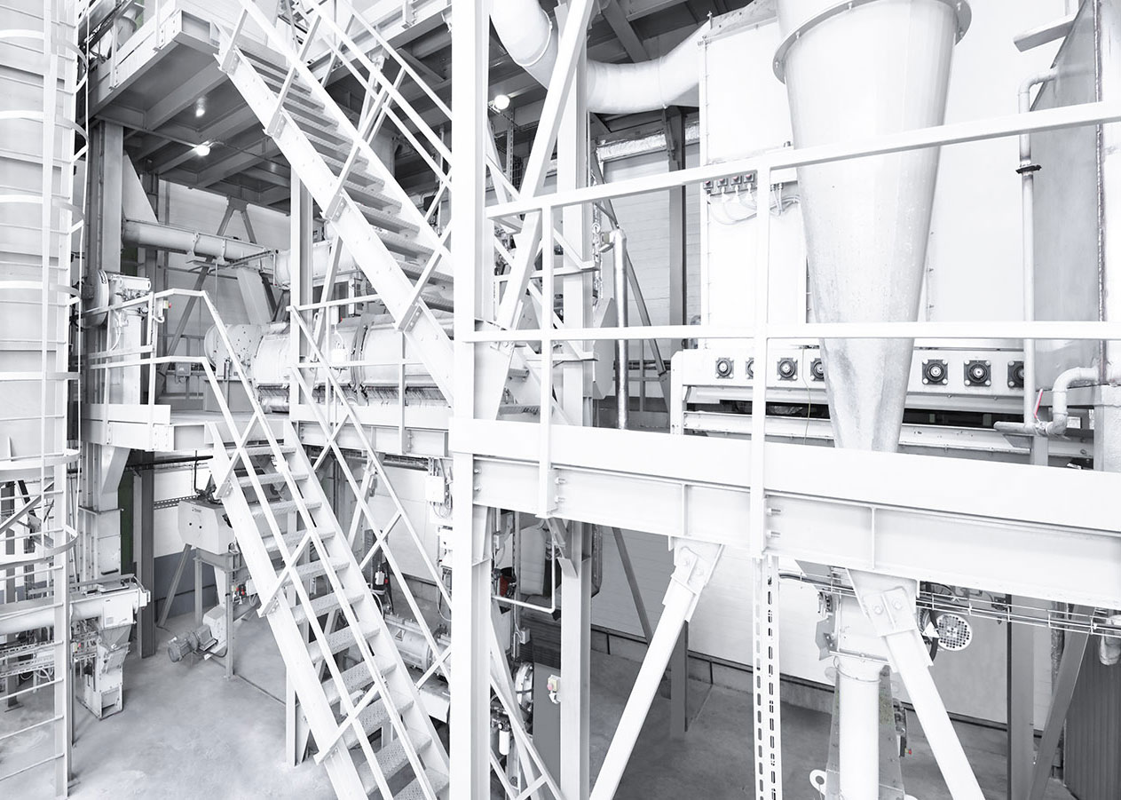 L'INEA DE PRODUCCI'ON DE PELLETS PARA ANIMALES