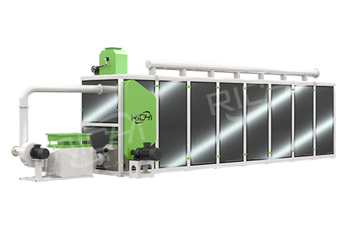 Secador de cinta de convección de varias pasadas