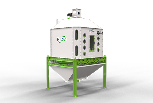 Enfriador de pellets de contracorriente