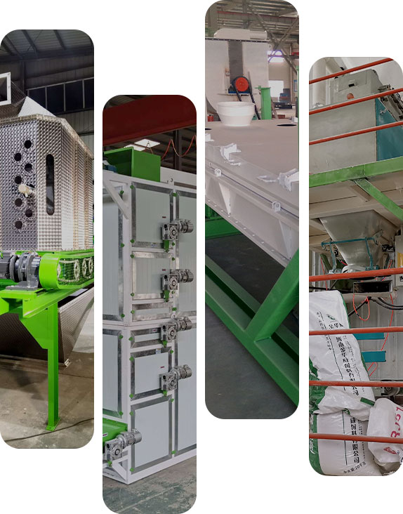 Equipo de proceso después de la peletización